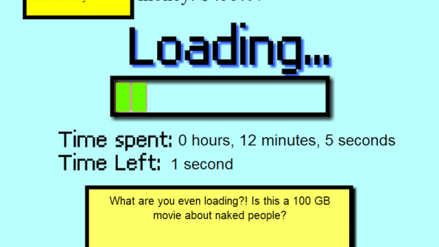 There Is A Loading Screen Simulator Game