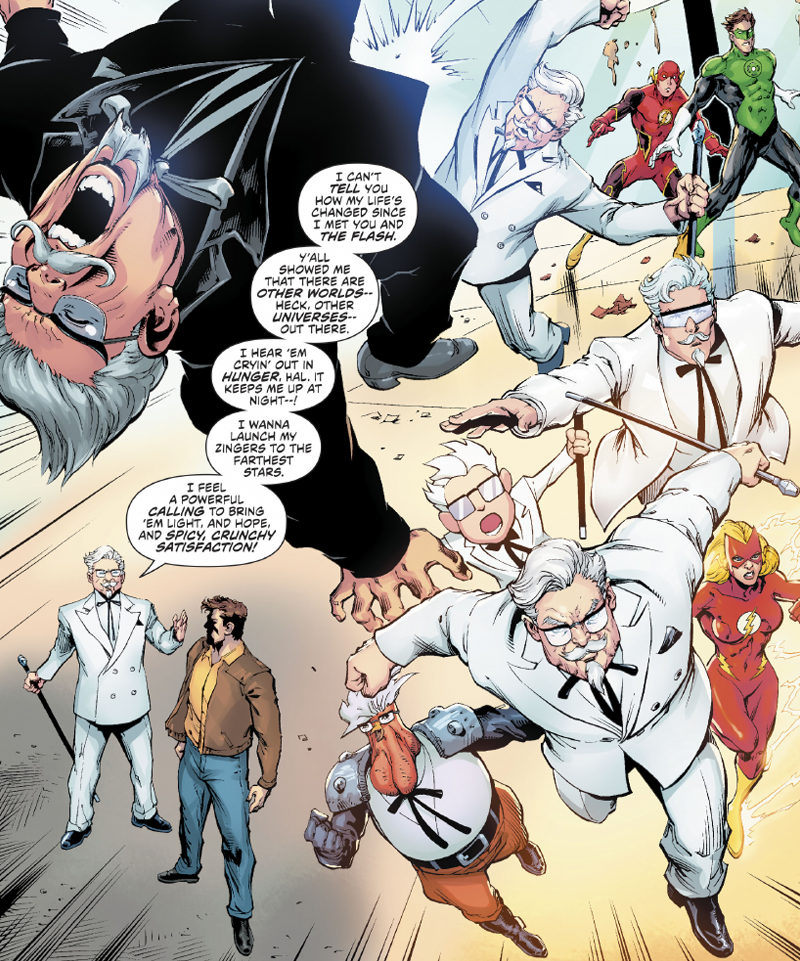 The New KFC/DC Crossover Is A Timely Reminder Fried Chicken Is The Most Important Thing In The Multiverse