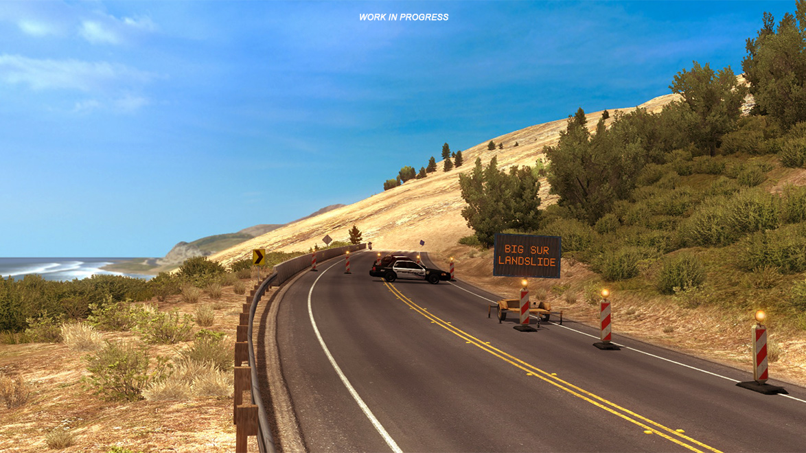 American Truck Simulator To Close Major Highway For As Long As It Stays Closed In Real Life