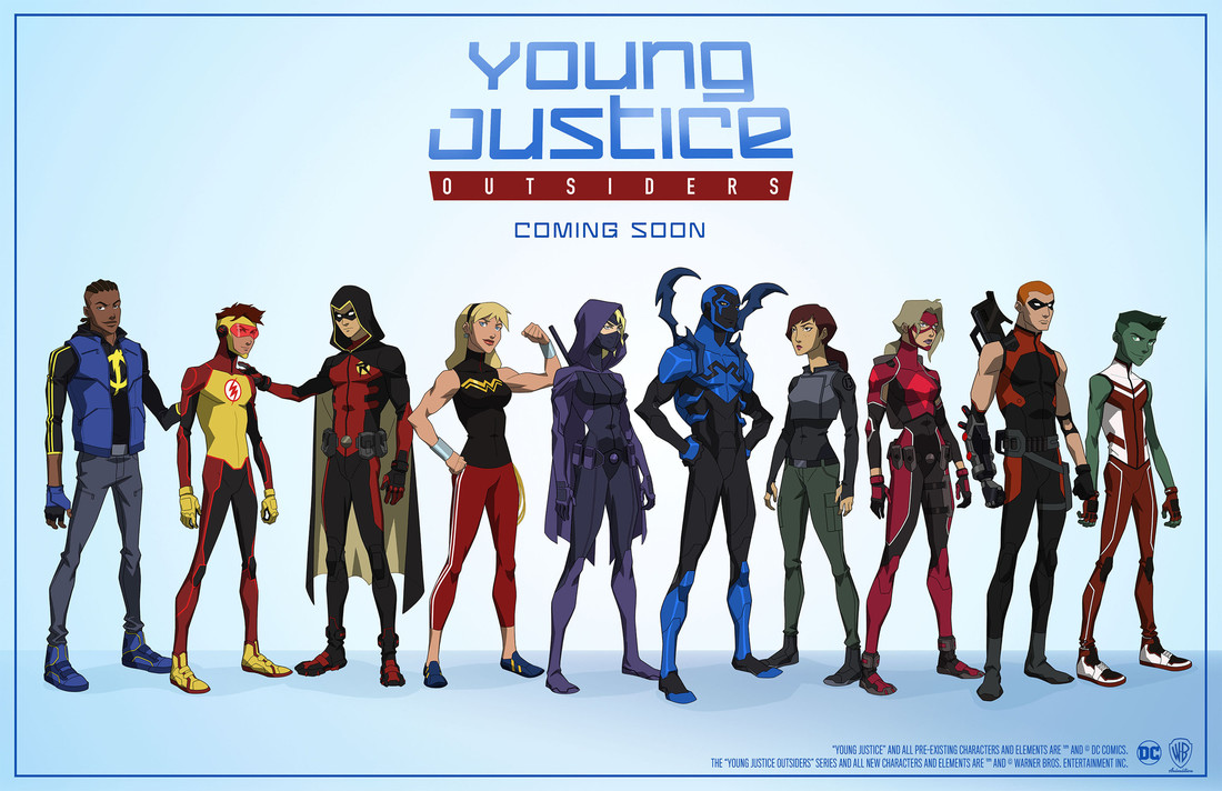 Young Justice: Outsiders Reveals Its New Heroes And The Team’s New Costumes