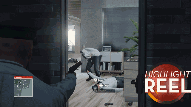 Glitched Hitman Guard Is Straight Out Of A Horror Game