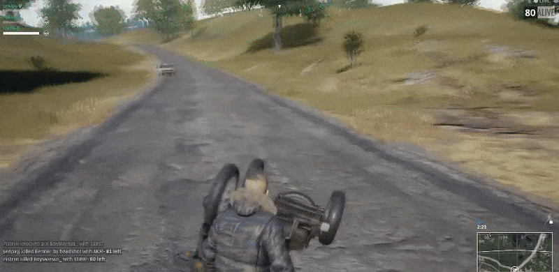 Battlegrounds Motorcycle Disaster Turns Into Surprise Squad Kill
