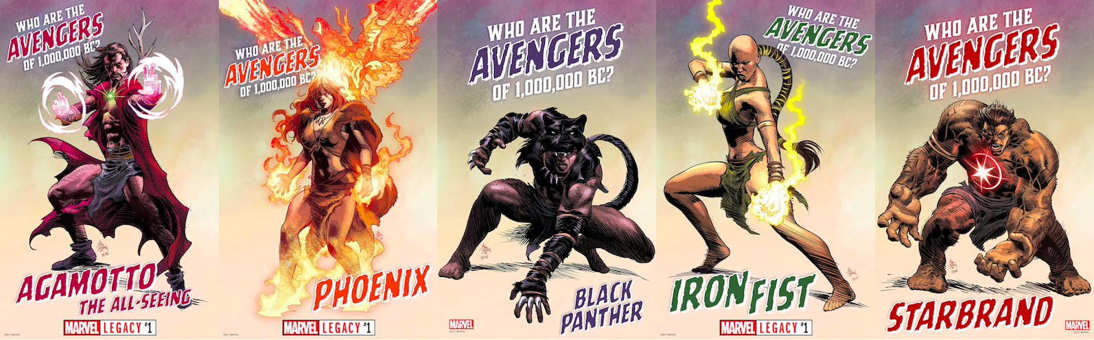 Marvel’s Legacy Event Is Getting Weird With The Prehistoric Avengers Of 1,000,000 BC