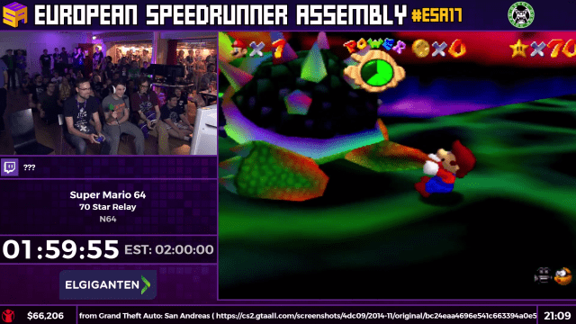 70 People Ran A Super Mario 64 Relay And It Was Incredible 
