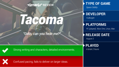 Tacoma: The Kotaku Review