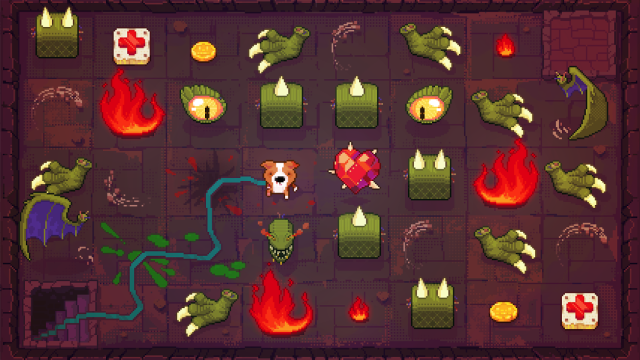 A Puzzle Game About A Dungeon Delving Dog