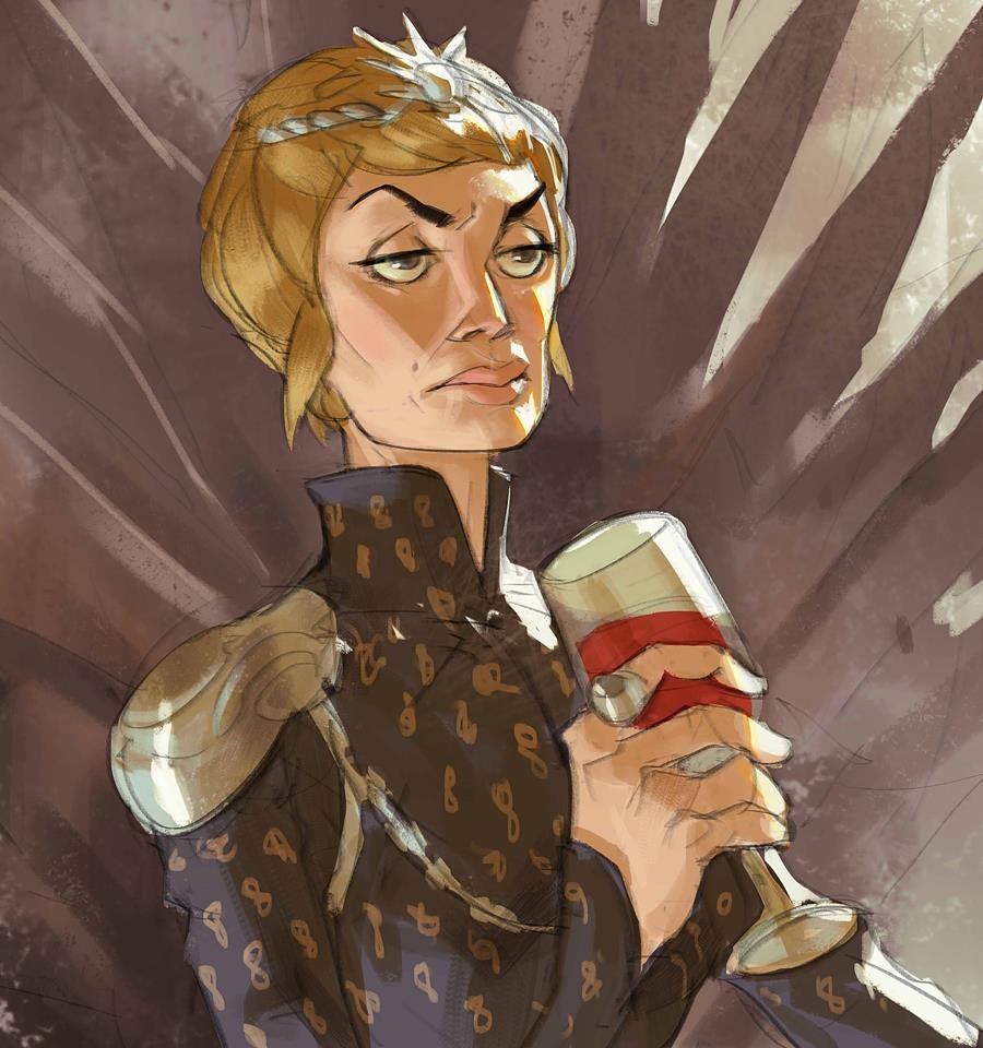 Fine Art: If Game Of Thrones Was A Cartoon