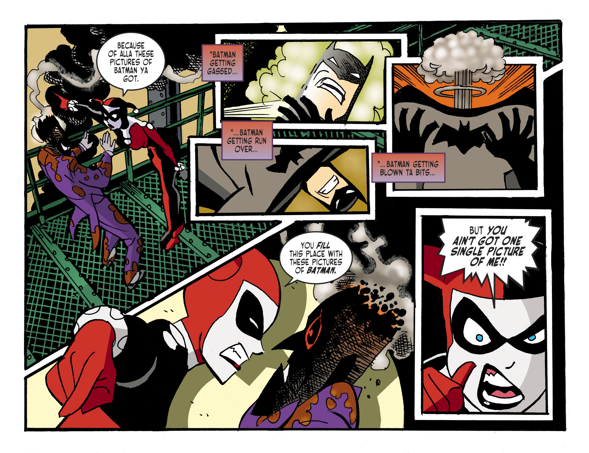 In The New Harley Quinn And Batman Comic, Classic Harley Gets An Important, Modern Update