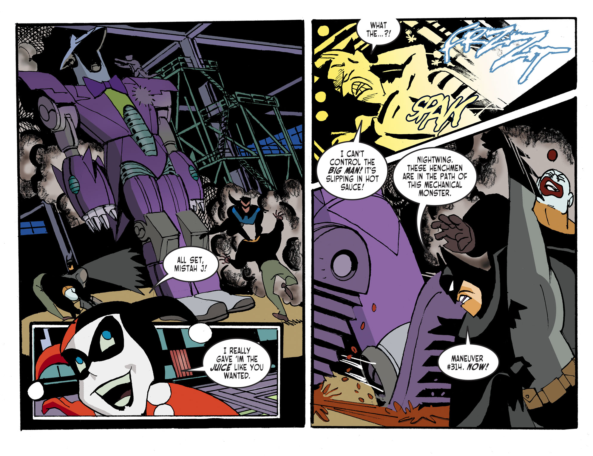 In The New Harley Quinn And Batman Comic, Classic Harley Gets An Important, Modern Update