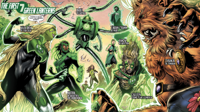 Turns Out The First Green Lanterns Were Kind Of Arseholes