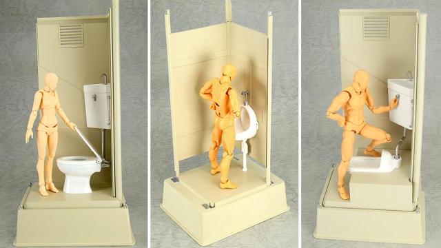 Finally, Your Action Figures Have A Place To Pee