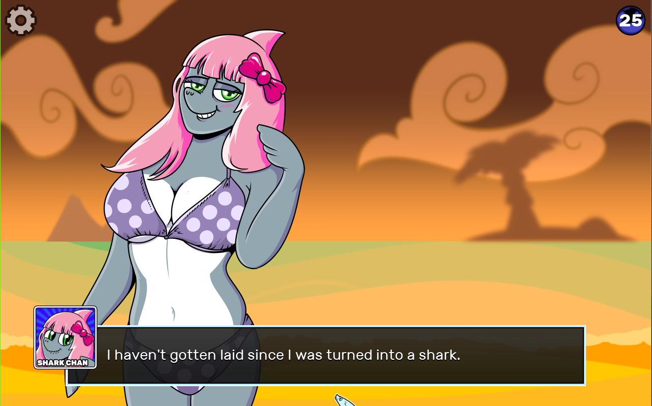 Shark Dating Simulator Is Crude But Funny