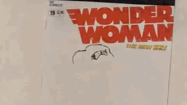 Watching This Artist Draw Wonder Woman Is Like Seeing Sorcery Happen