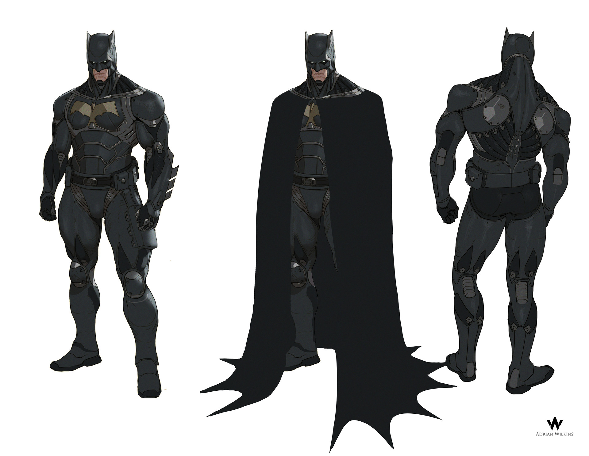 Fine Art: Batman, Redesigned