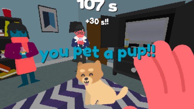 Ignore A Party To Pet Dogs In This Video Game