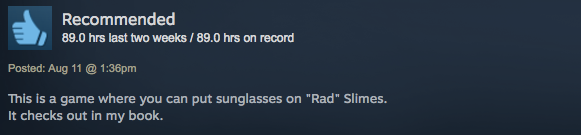 Slime Rancher, As Told By Steam Reviews