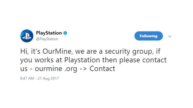 PlayStation’s Twitter, Facebook Accounts Briefly Hacked [Update]