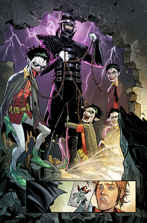 One Of DC’s New Evil Batmen Is Actually The Joker And His Robins Are The Stuff Of Nightmares