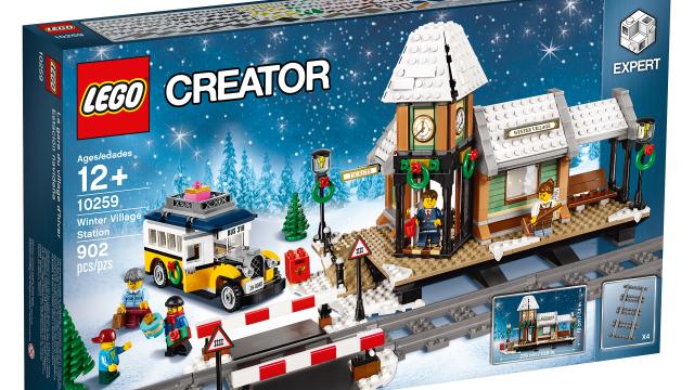 LEGO’s 2017 Holiday Set Is Just Waiting For A Train