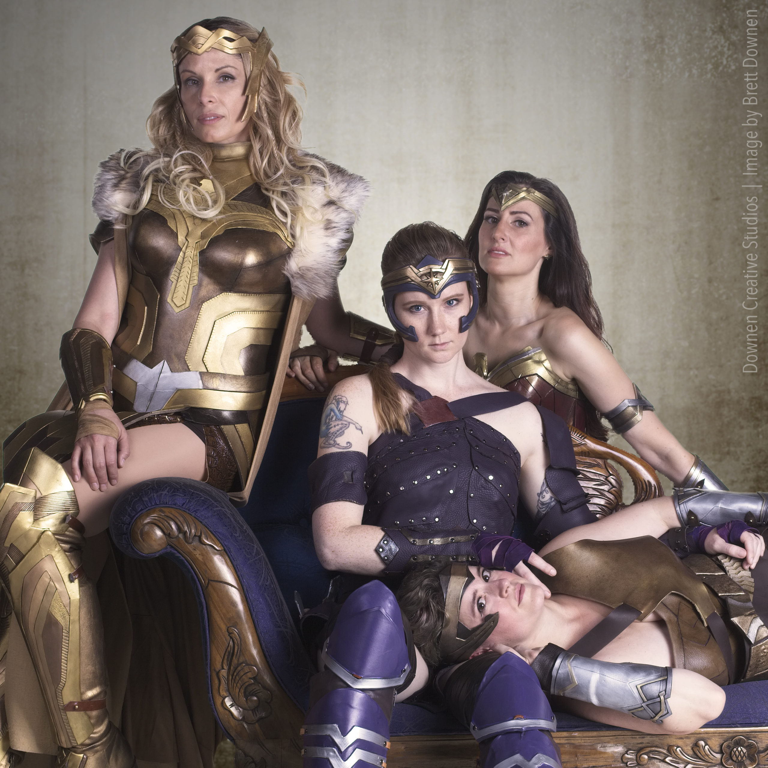 Cosplayers Create Their Own Wonder Woman Vanity Fair Shoot