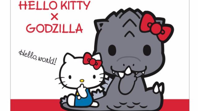 Godzilla Gets The Hello Kitty Treatment
