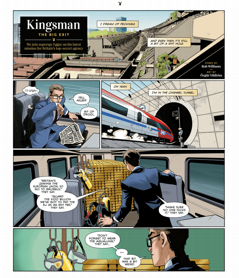 There’s A Kingsman Comic All About Brexit