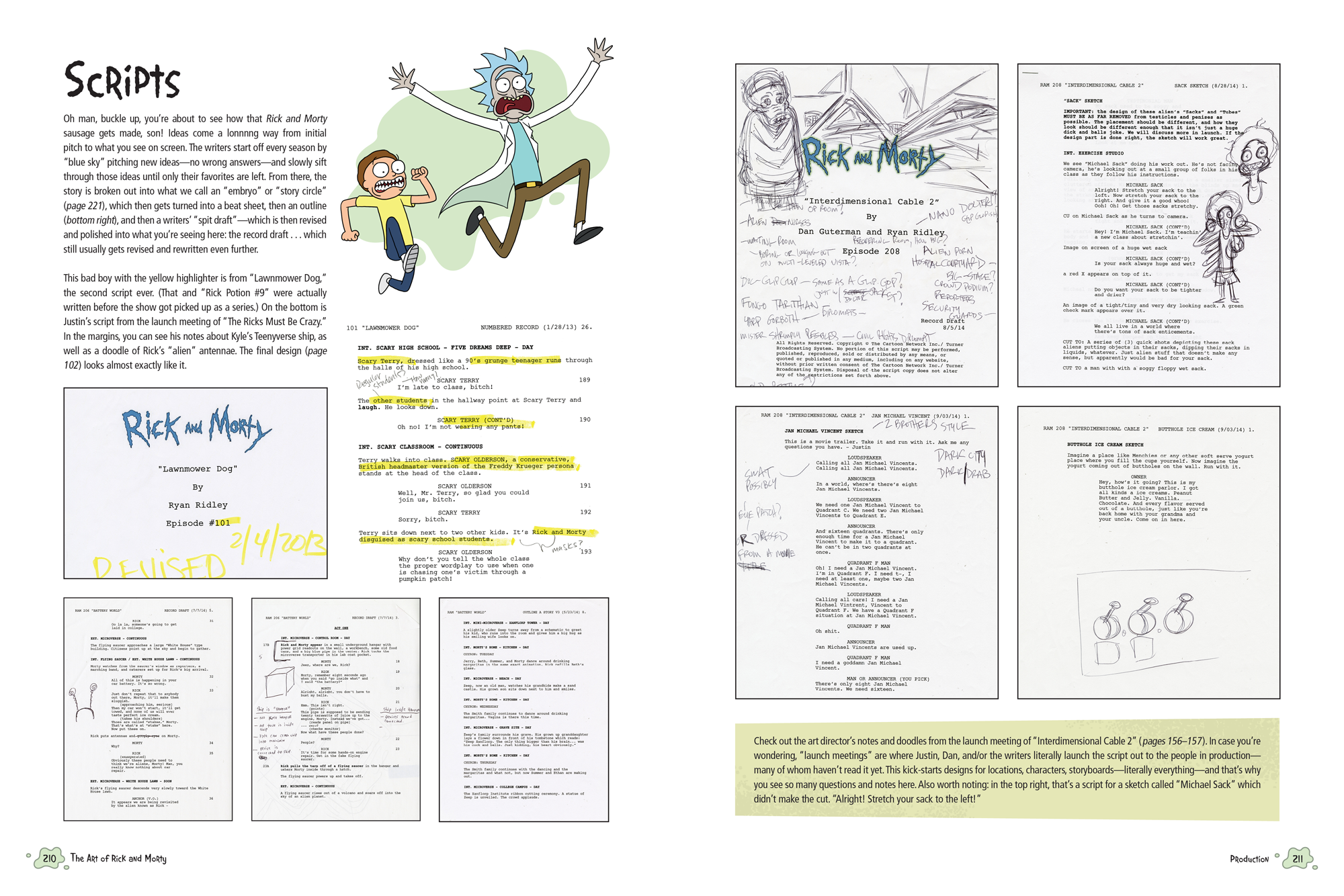 An Inside Look At What Goes Into A Rick And Morty Script