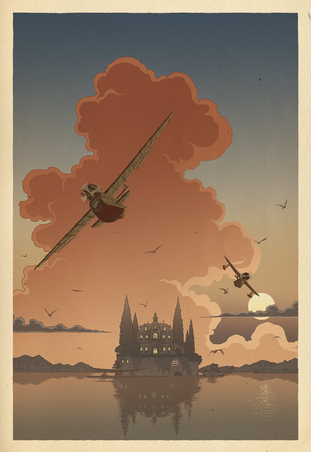 The Serenity Of Hayao Miyazaki’s Films Is Perfectly Captured In These Posters