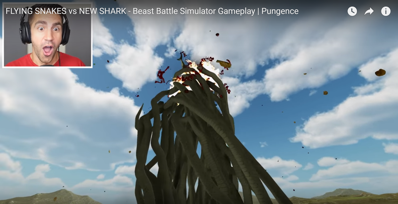 There’s Blood Everywhere: A YouTube Shark Beast Battle Simulator Story