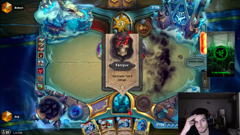 New Hearthstone Strategy Relies On Running Out The Clock