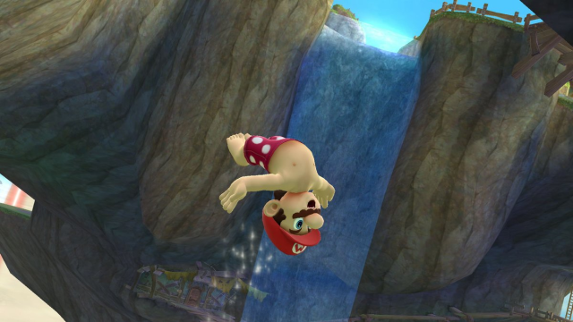 New Mod Lets Mario Go Shirtless In Smash 4