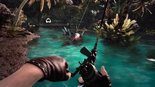 Goin’ Fishing With A Crossbow In Final Fantasy XV VR