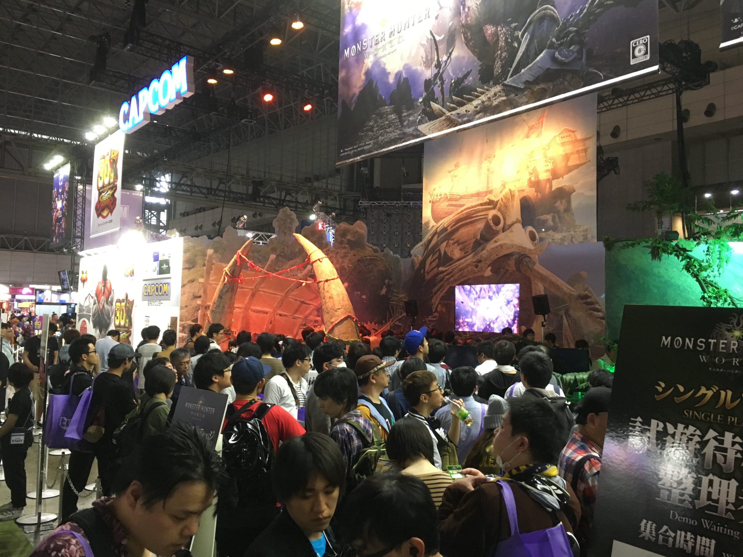 Good Luck Playing Monster Hunter: World At The Tokyo Game Show