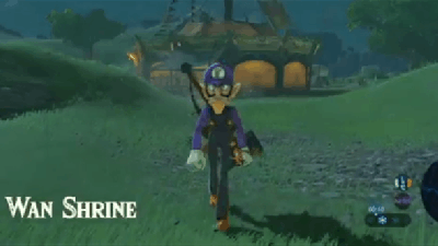 Now Waluigi Is In Breath Of The Wild