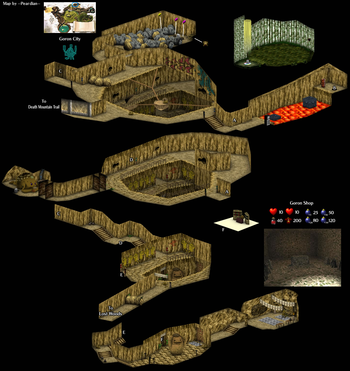 Here Are Some Isometric Ocarina Of Time Maps