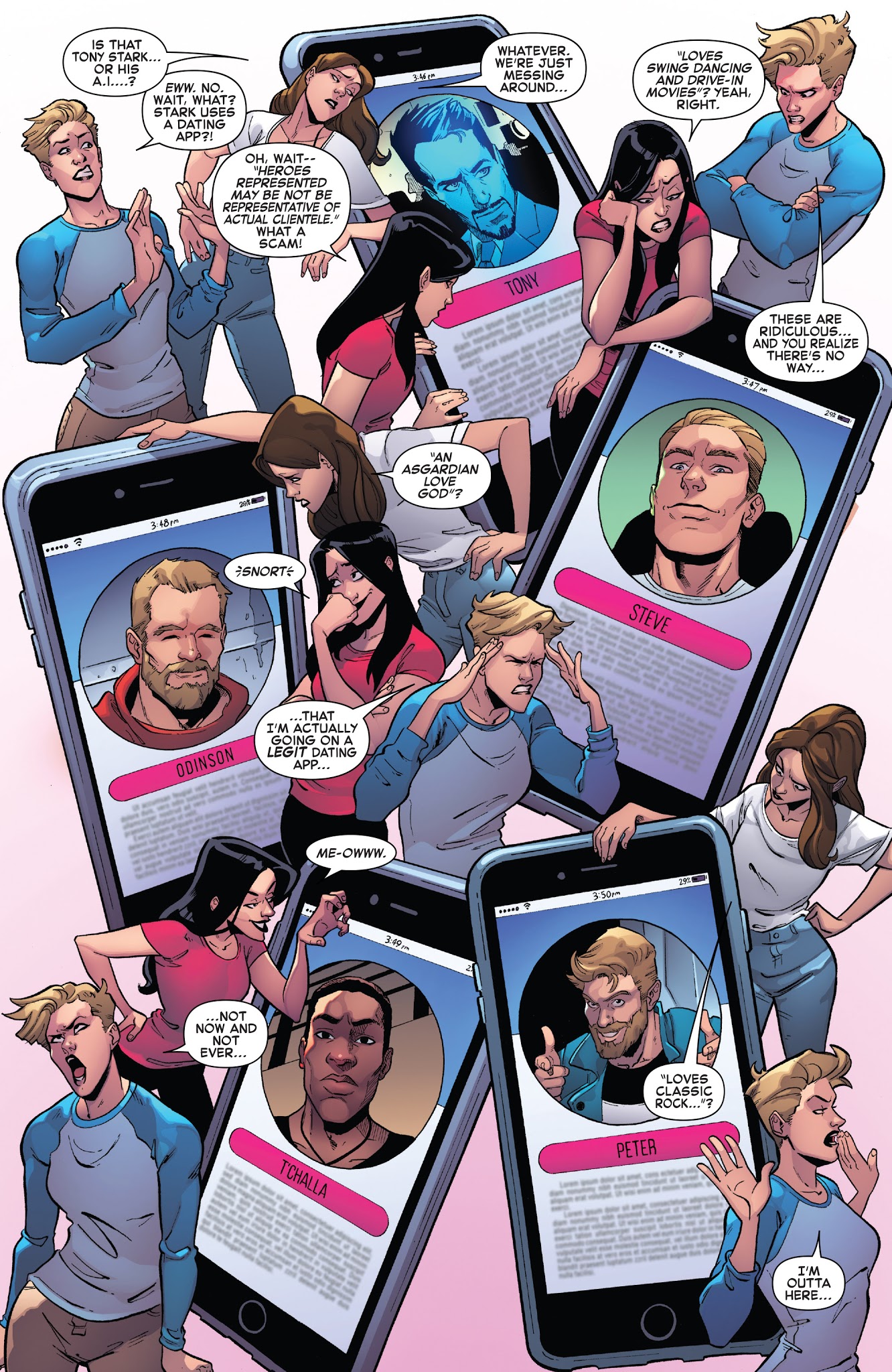 Marvel’s Superheroes Are On Hookup Apps And Hate It Just Like Everyone Else