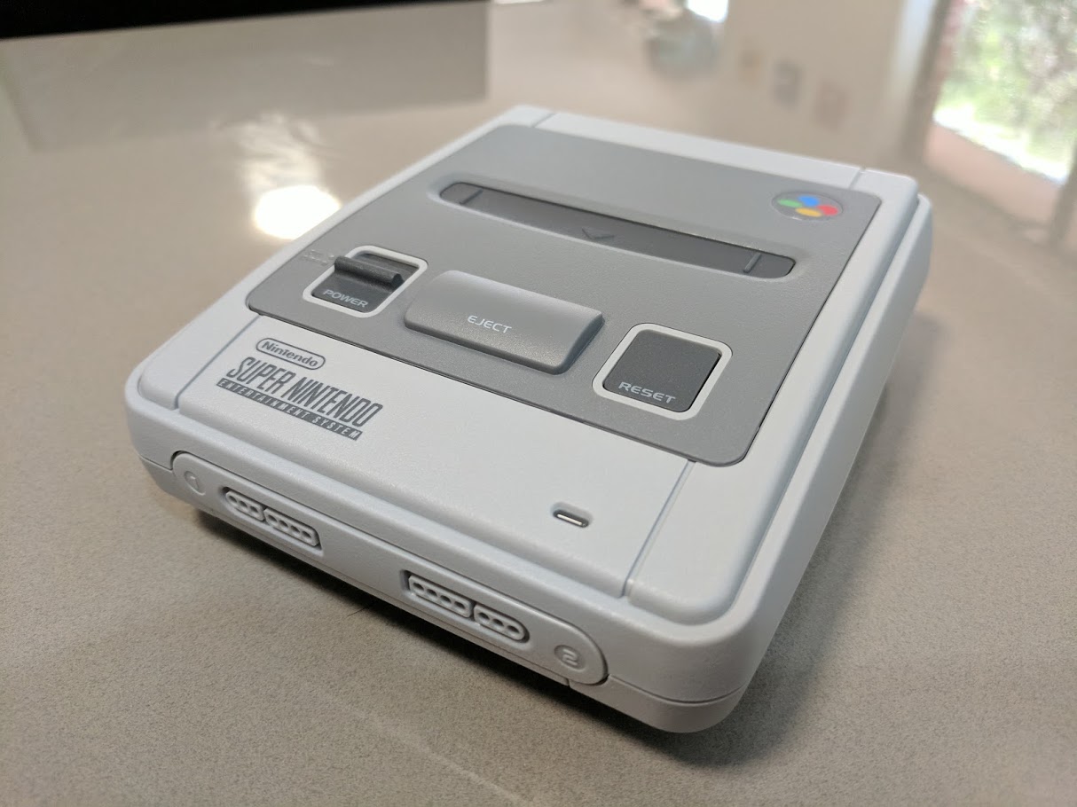 Here’s A Close Look At The PAL SNES Classic