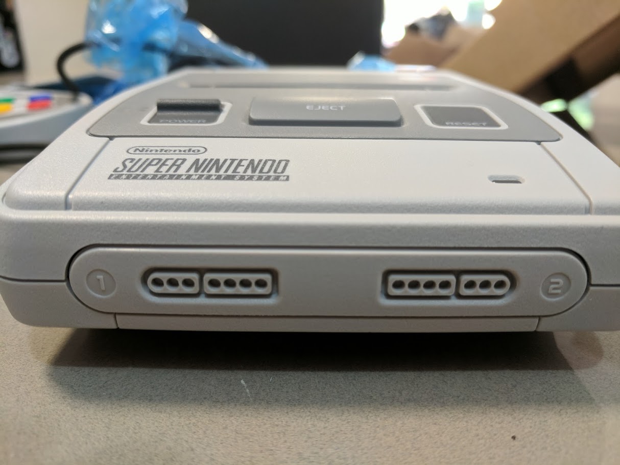 Here’s A Close Look At The PAL SNES Classic