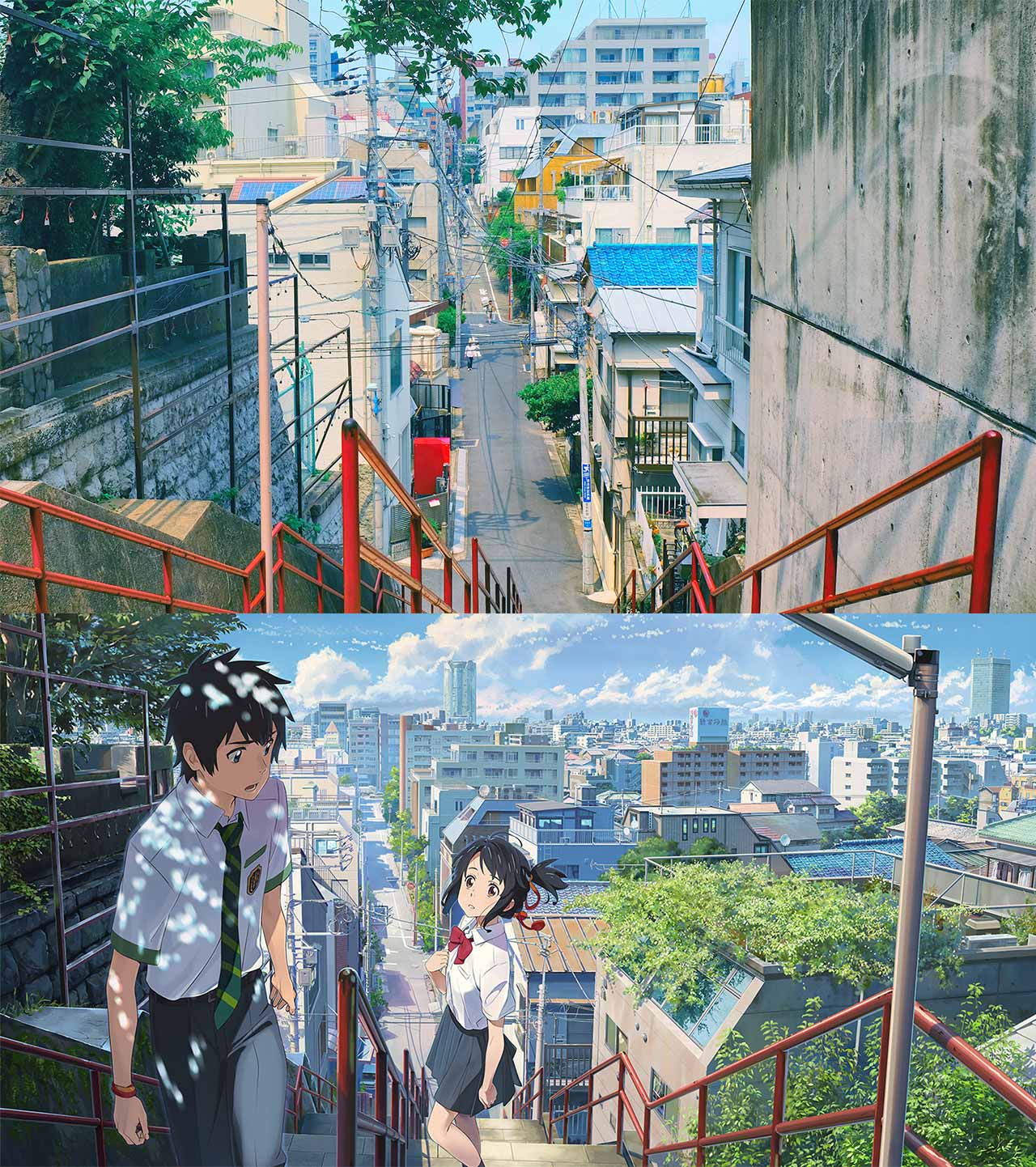 Your Name’s Anime Locations Compared With The Real-World Ones