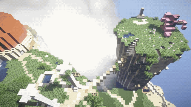 Years Later, The Laputa: Castle In The Sky’s Minecraft Recreation Is Done