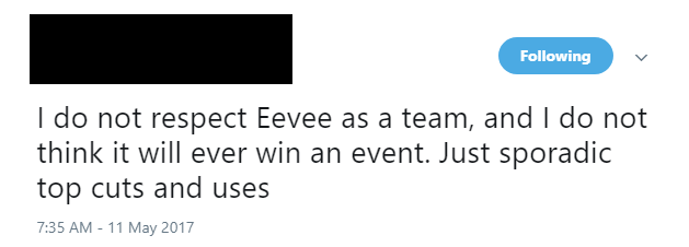 Despite Scepticism, Eevee Wins First Major Competitive Pokemon Tournament