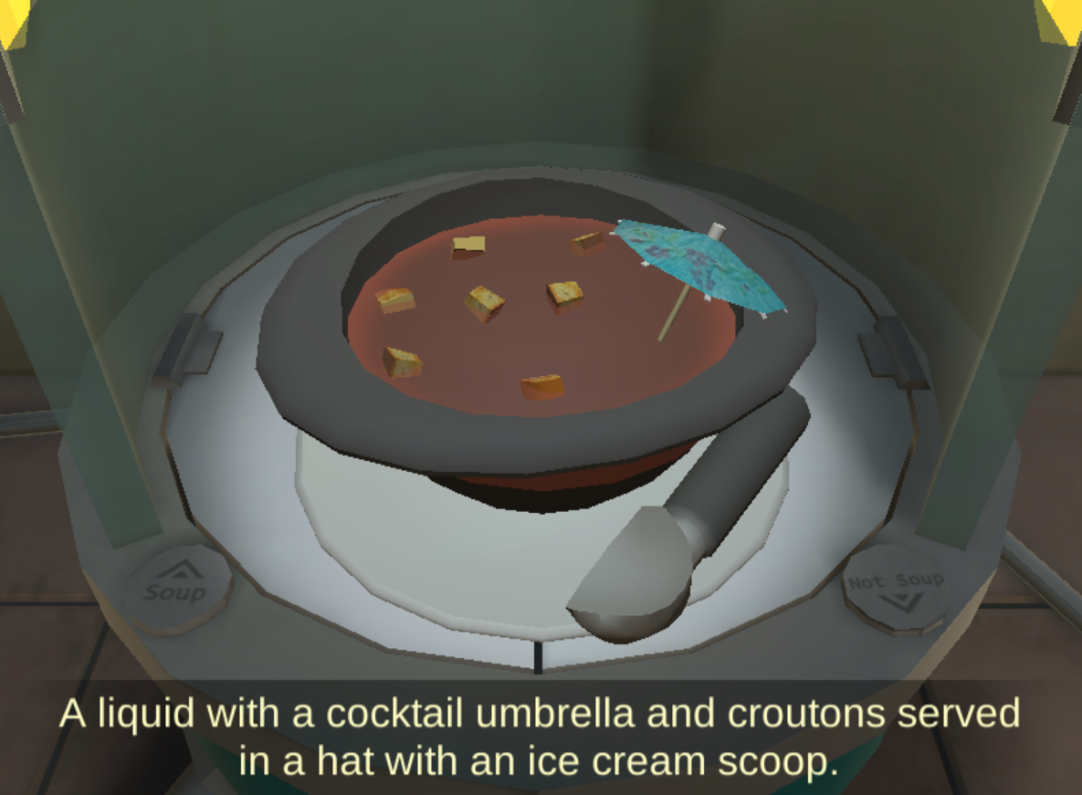 A Game About Deciding What Is (And Is Not) Soup