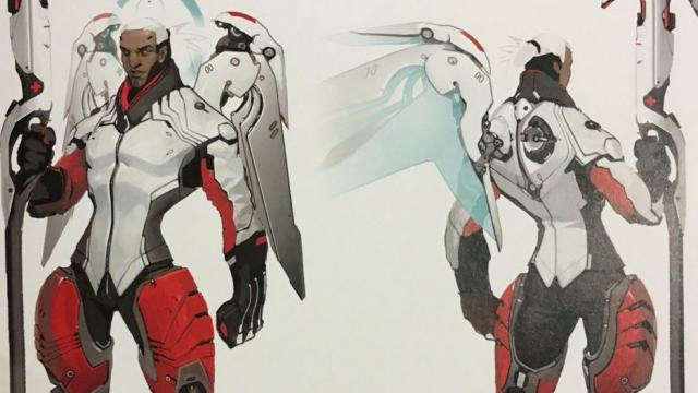 Everyone Has A Crush On This Concept Art For Overwatch’s Mercy
