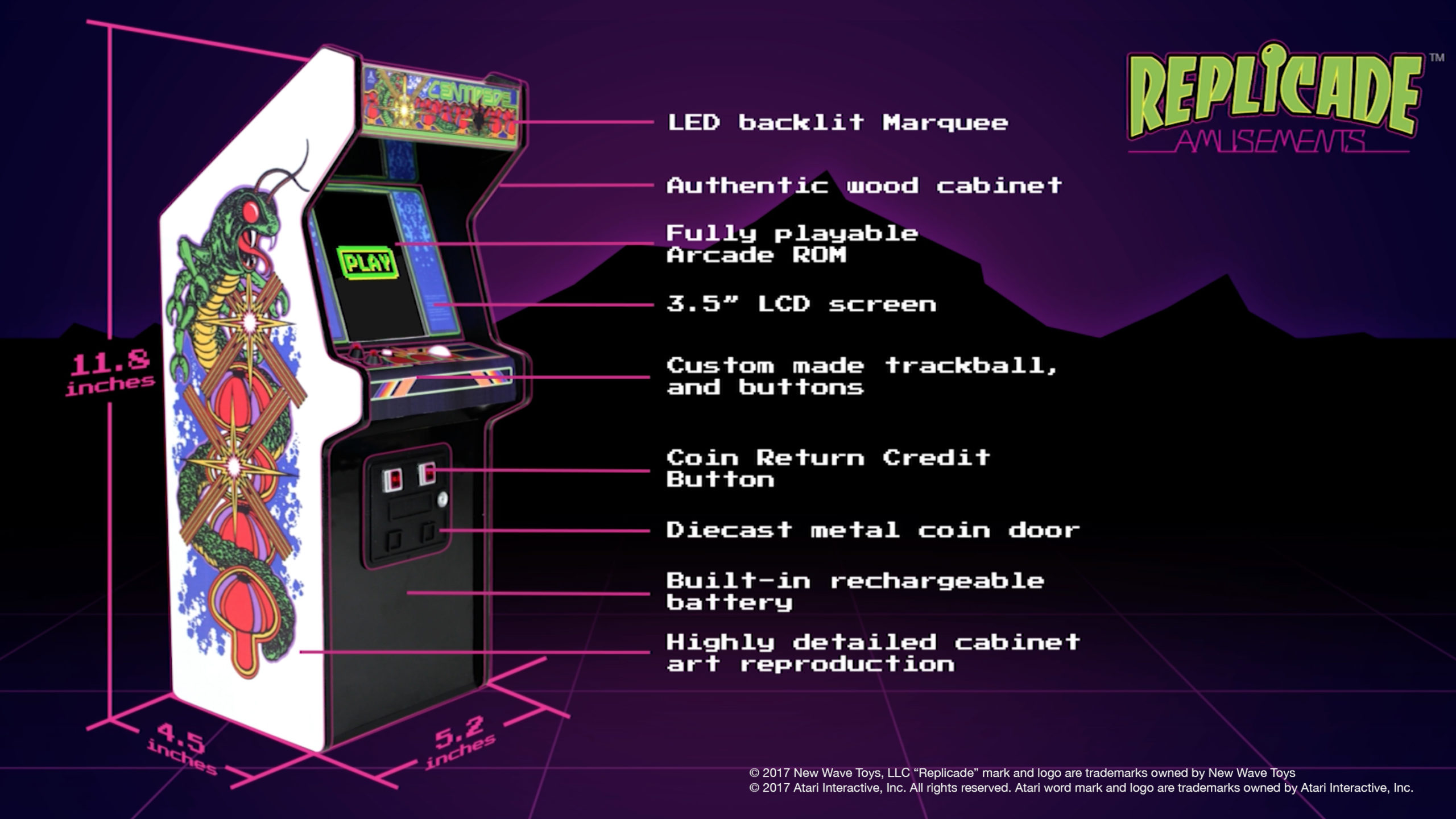 Tiny 12-Inch Arcade Cabinet Is Actually Playable