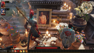 Divinity Original Sin 2 Player Collects Paintings Of Boss, Beats Him With Them