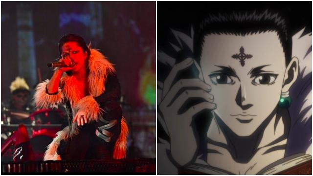 Japanese Rock Star Performs In Hunter X Hunter Cosplay