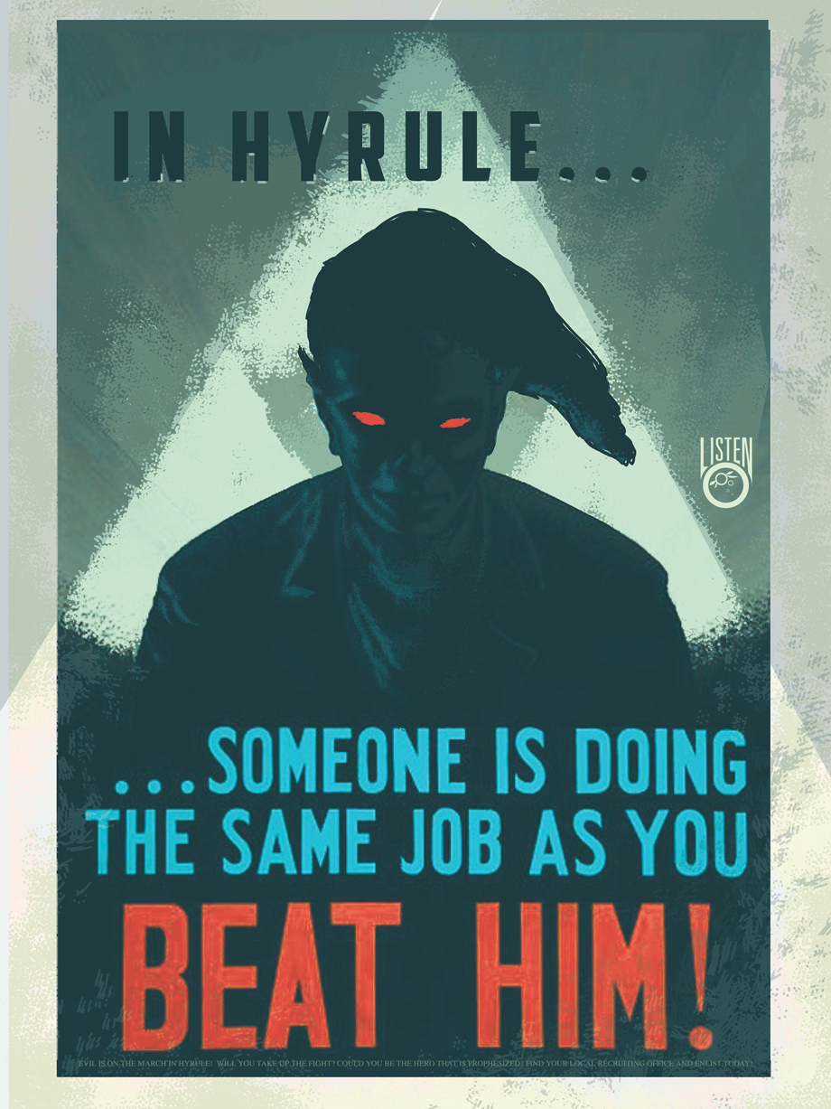 Zelda Propaganda Posters Are Fighting The Good Fight