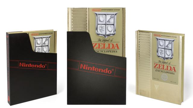 The Deluxe Edition Zelda Encyclopedia Looks Like An NES Cart