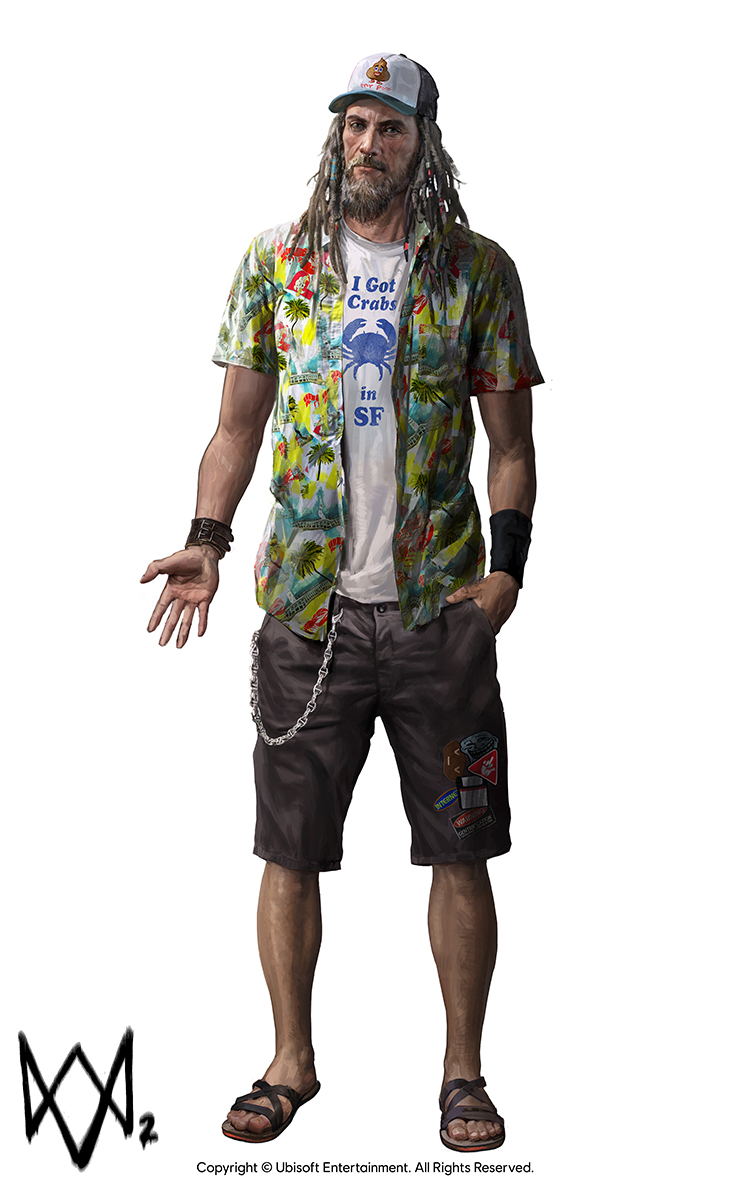 Fine Art: Designing The Characters Of Watch Dogs 2