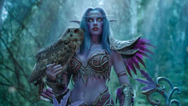 The Best World Of Warcraft Cosplay Has Real Owls